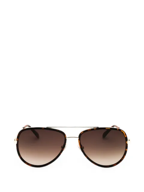 FOSSIL Marley Pilot tortoiseshell-effect sunglasses