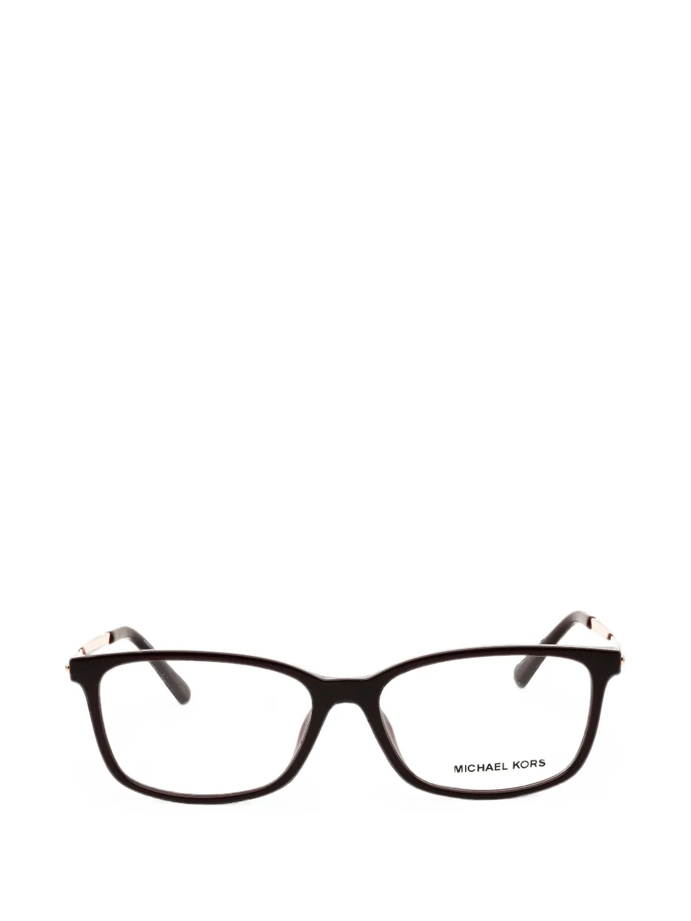 Michael Kors rectangular-frame glasses - Rosso