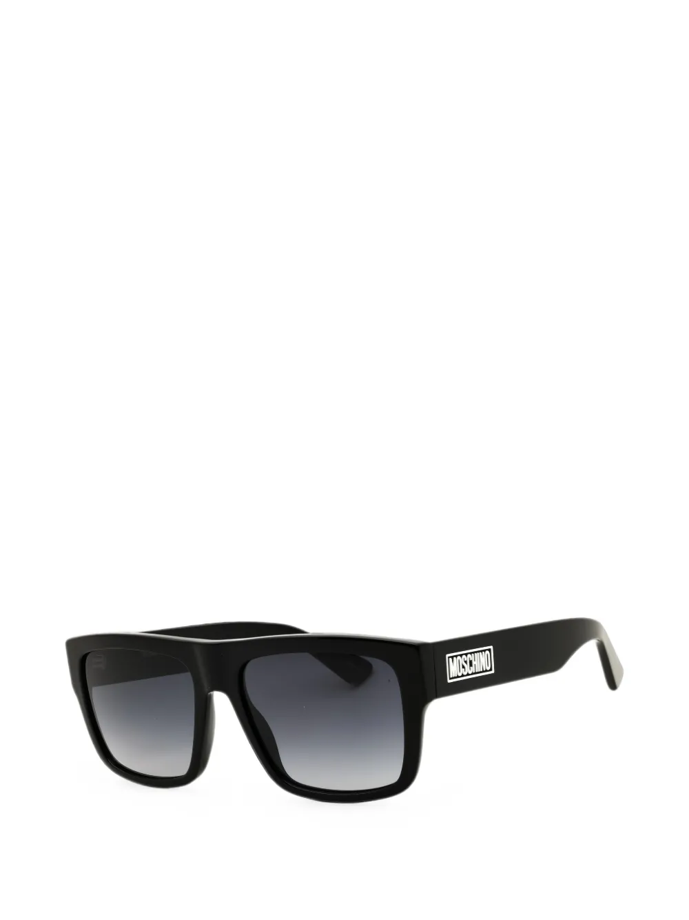 Moschino Eyewear Rectangular-frame Sunglasses In Black
