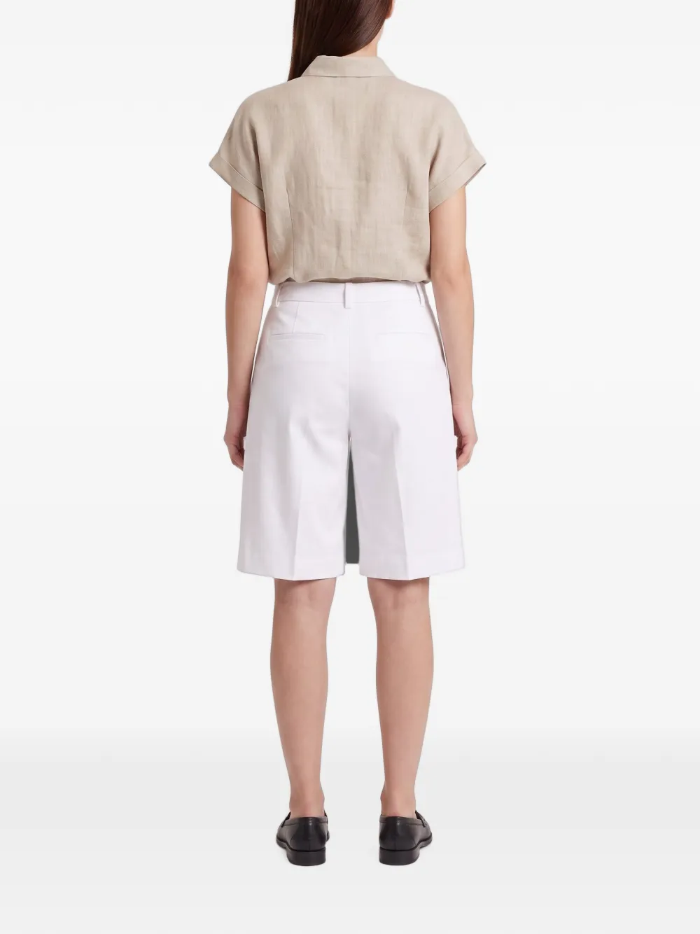 Brunello Cucinelli tailored pleated shorts Wit