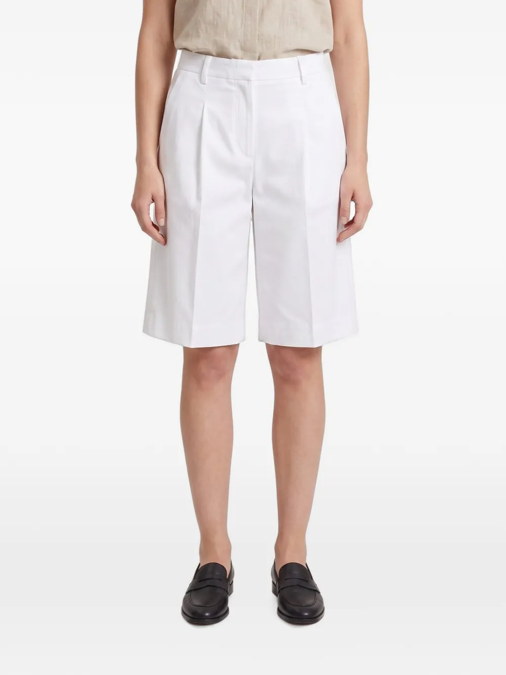 Brunello Cucinelli tailored pleated shorts · 38