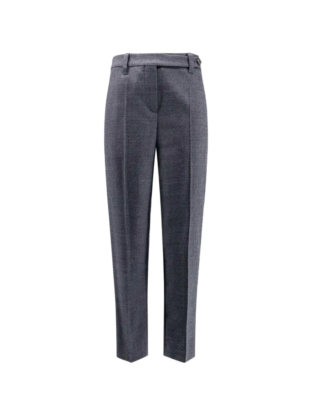 Brunello Cucinelli Broek met verborgen sluiting Grijs