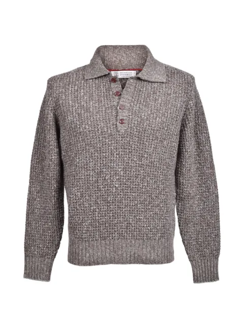 Brunello Cucinelli button-placket polo shirt