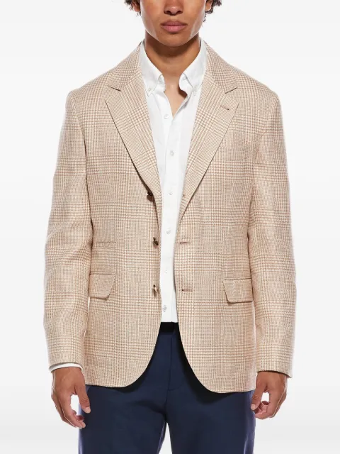 Brunello Cucinelli check-pattern blazer