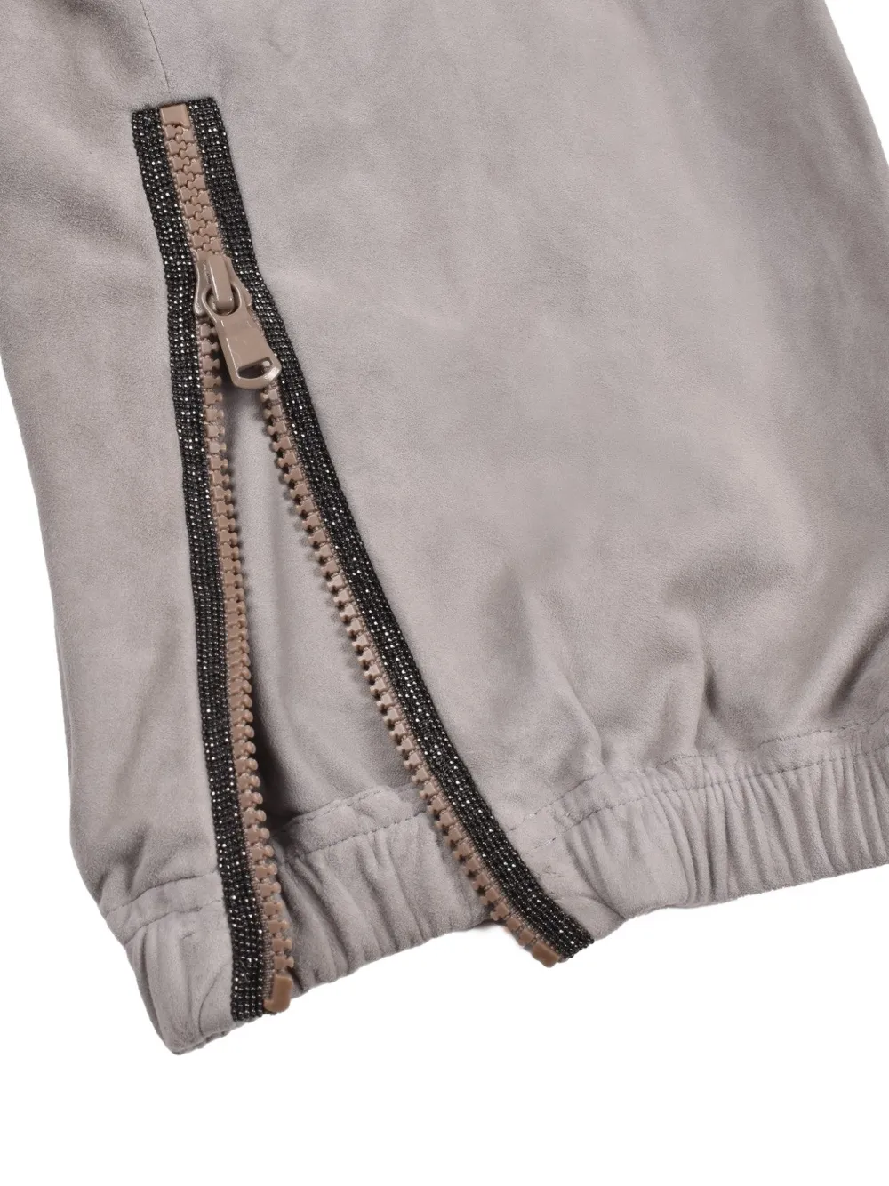 Brunello Cucinelli seam-detail trousers Grijs