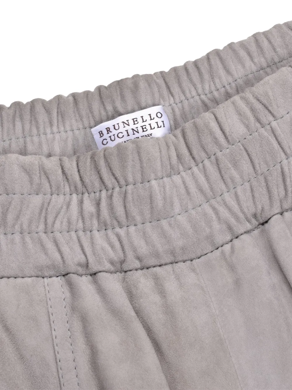 Brunello Cucinelli seam-detail trousers Grijs