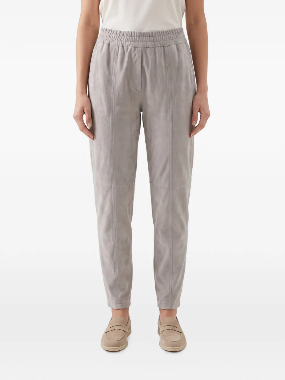 Brunello Cucinelli seam-detail trousers
