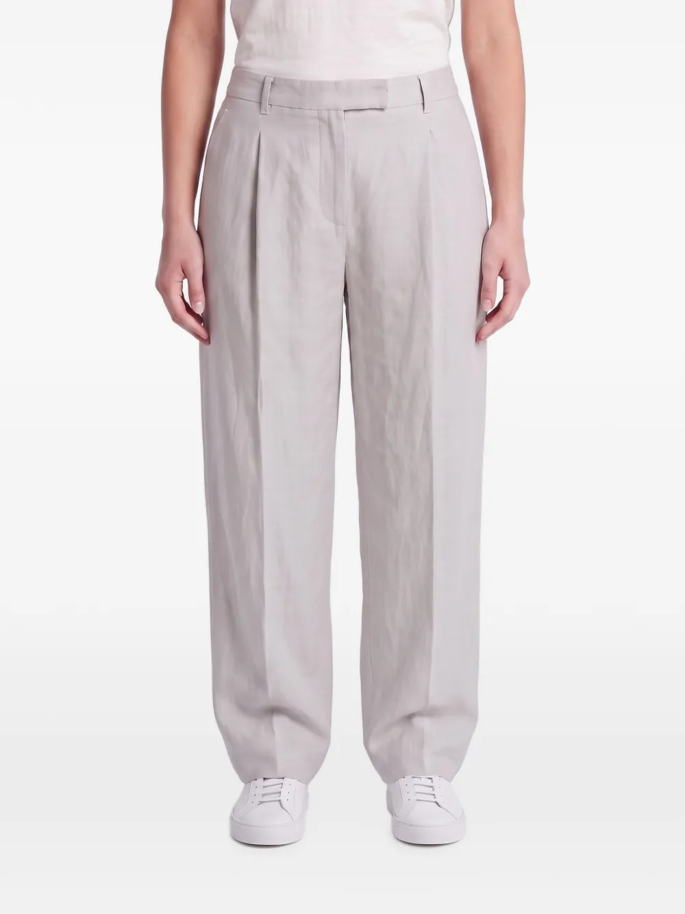 Brunello Cucinelli pleated straight-leg trousers