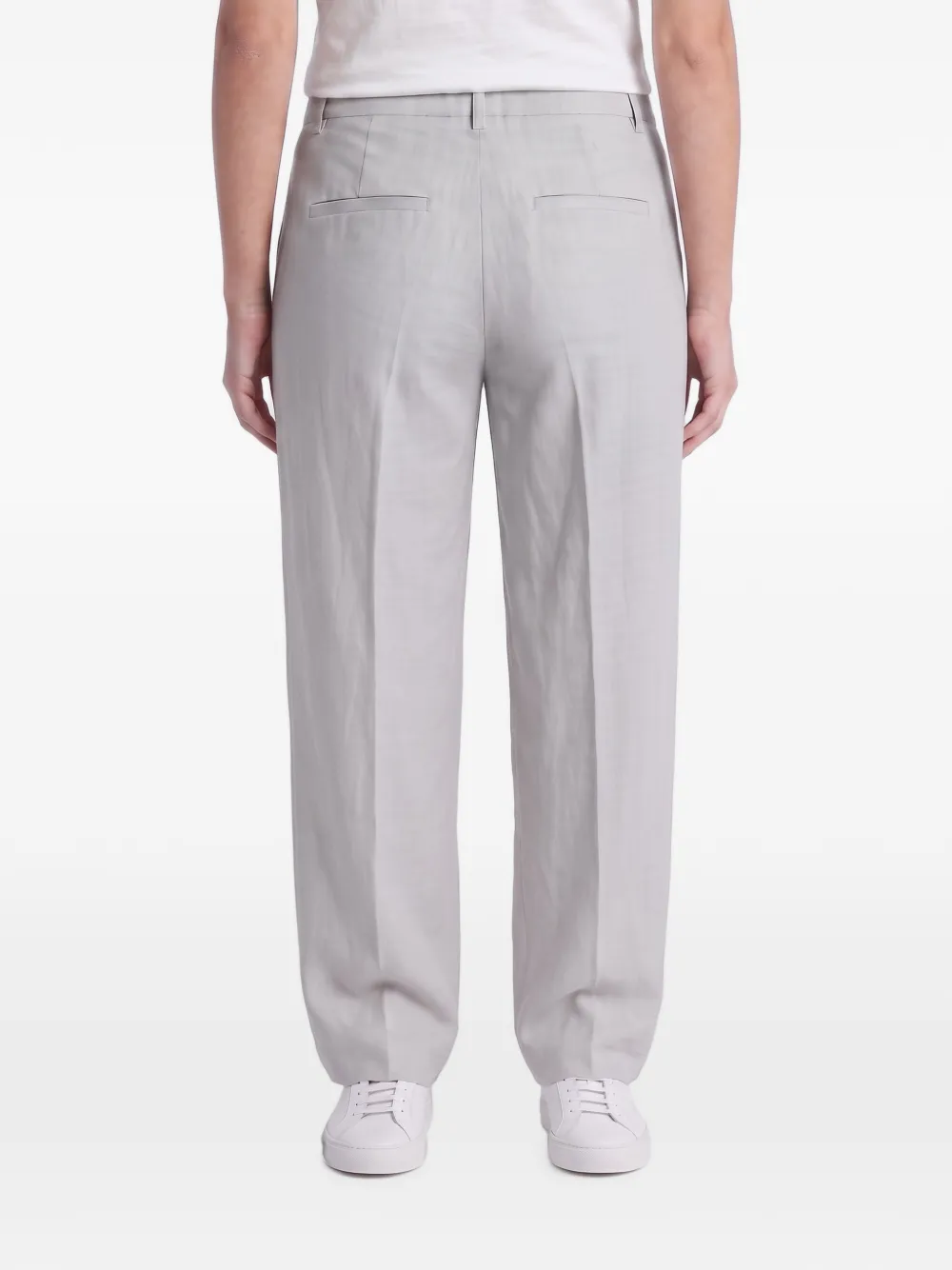 Brunello Cucinelli pleated straight-leg trousers Grijs