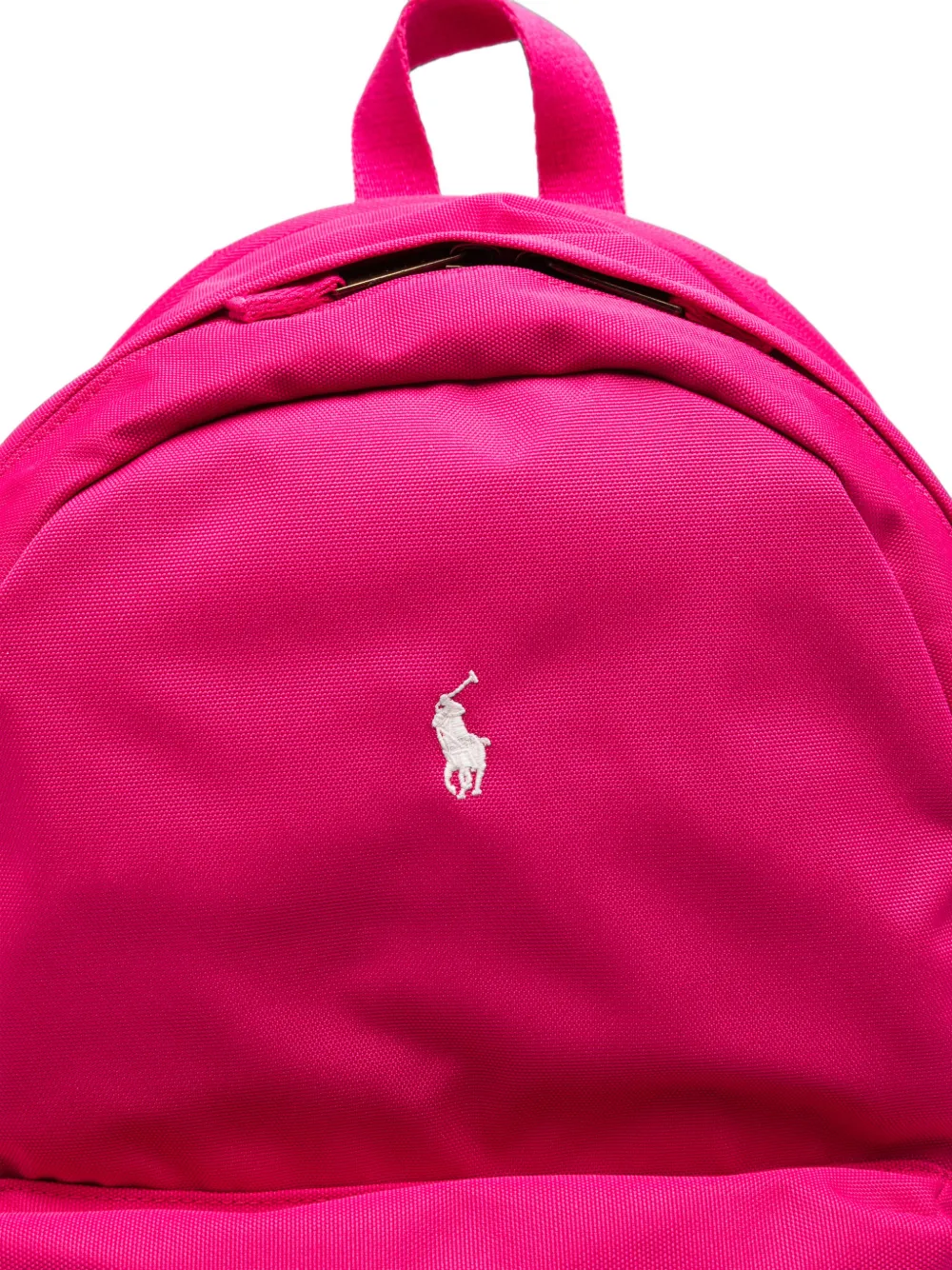 POLO RALPH LAUREN KIDS logo-embroidered backpack Roze