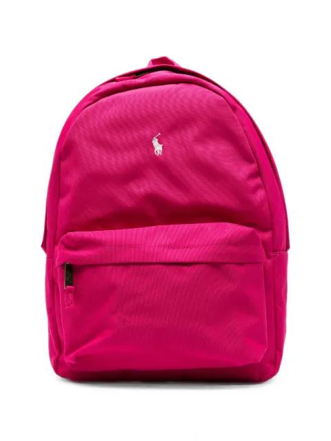 POLO RALPH LAUREN KIDS logo-embroidered backpack