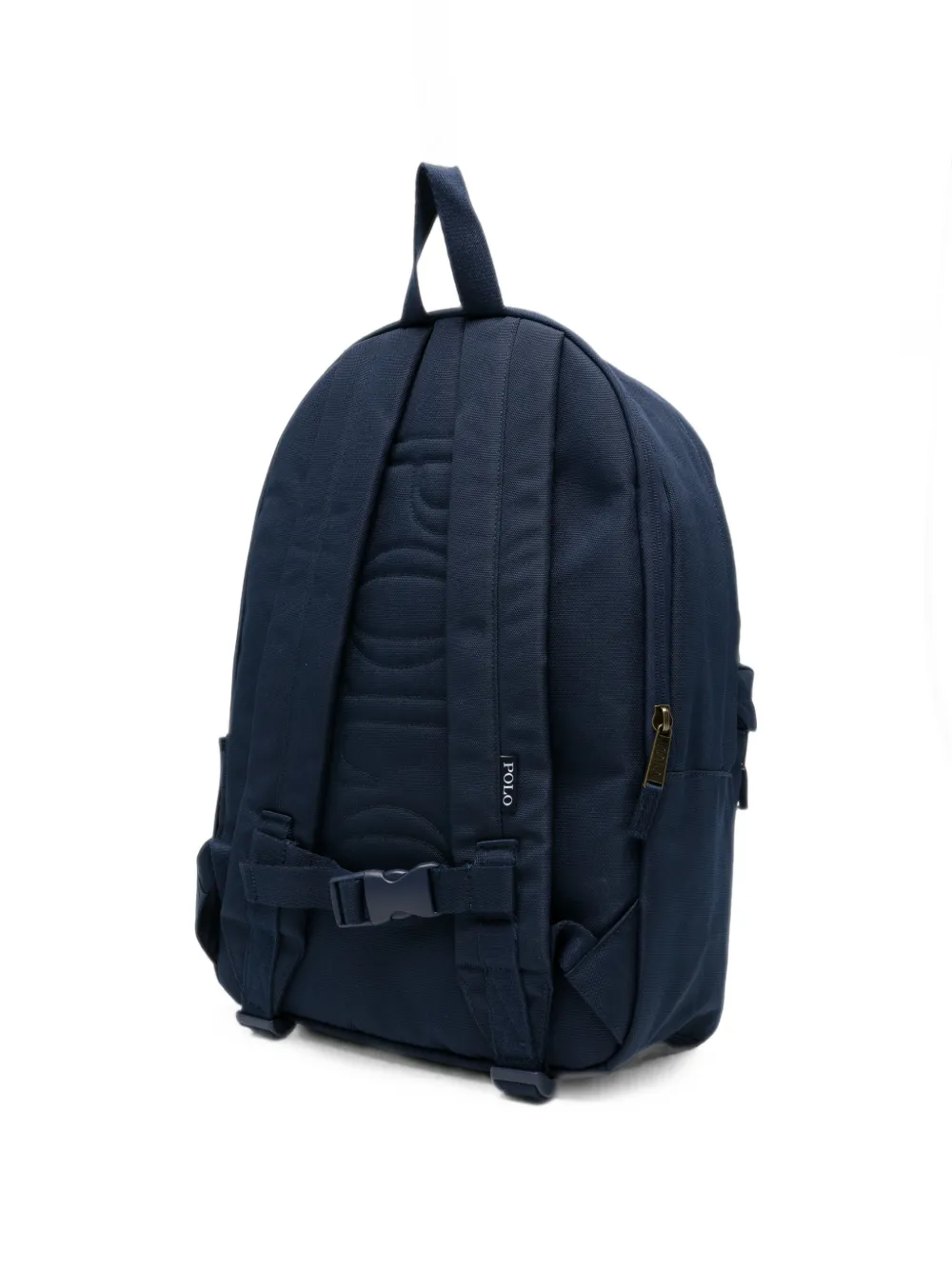 POLO RALPH LAUREN KIDS Polo Bear zip-up backpack Blauw