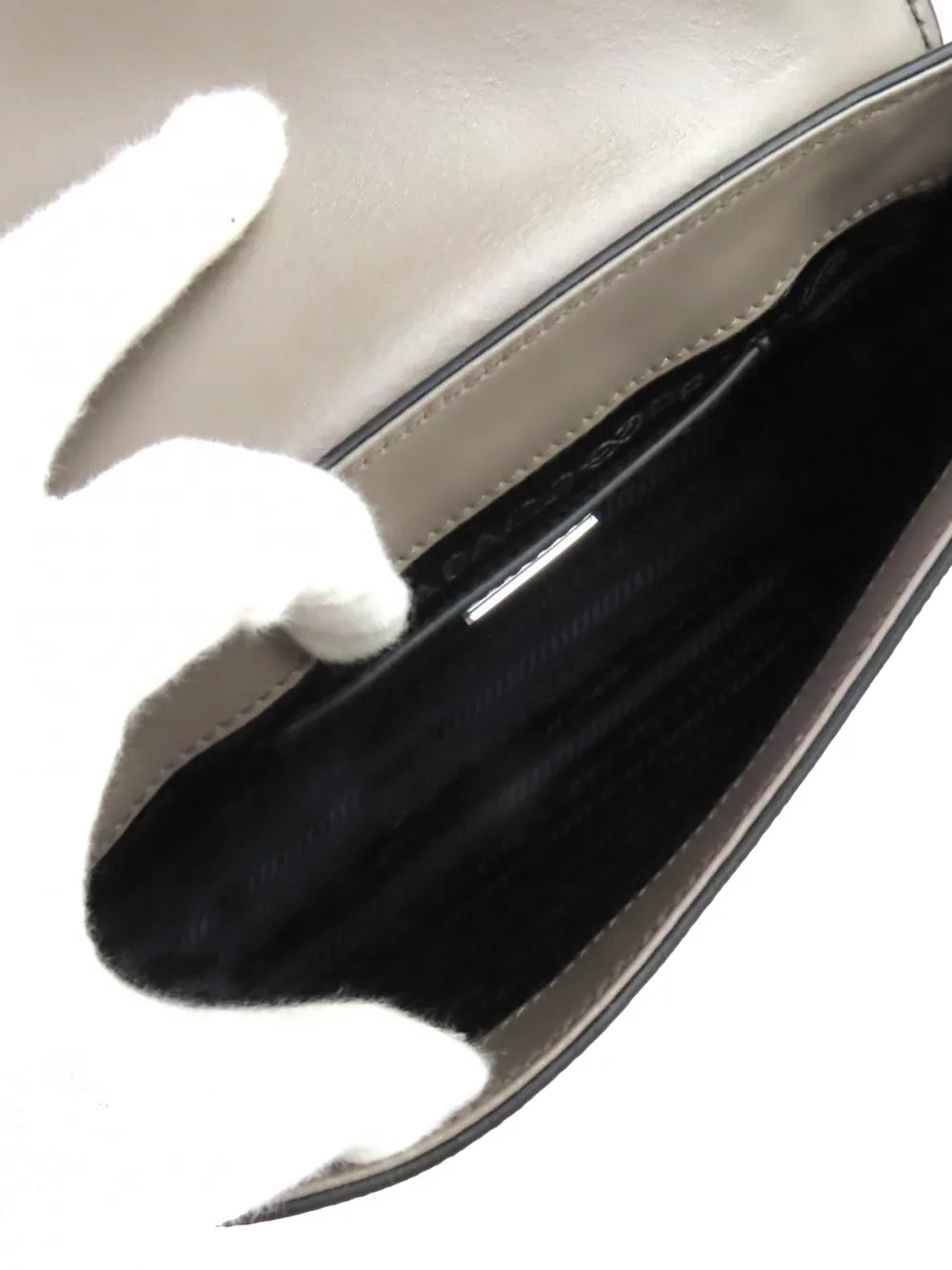 Prada Pre-Owned 2013-2026 Saffiano crossbodytas Grijs