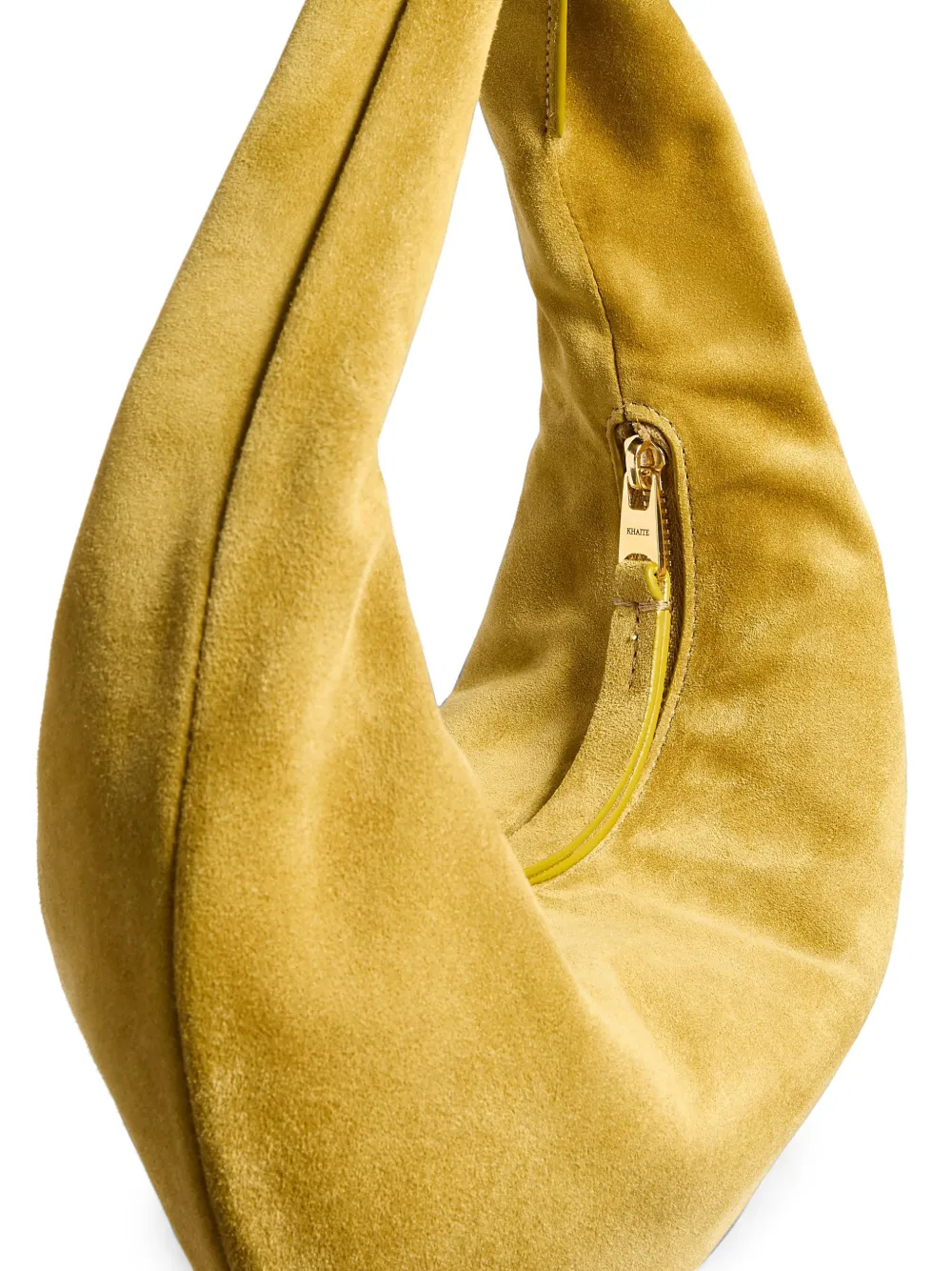 KHAITE Olivia mini-tas Geel