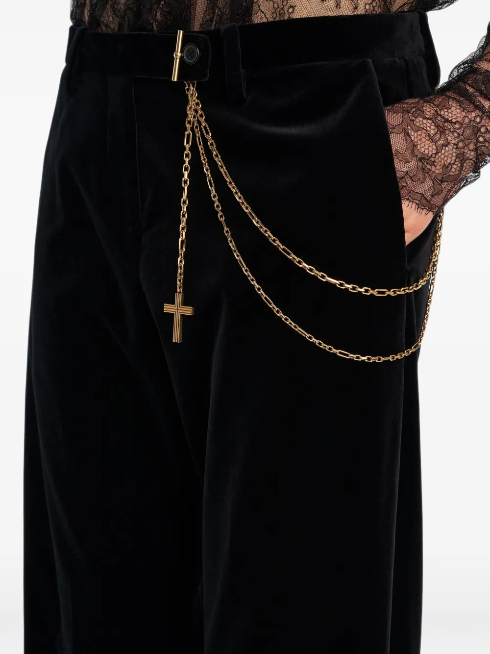 KHAITE Portemonneeketting Goud