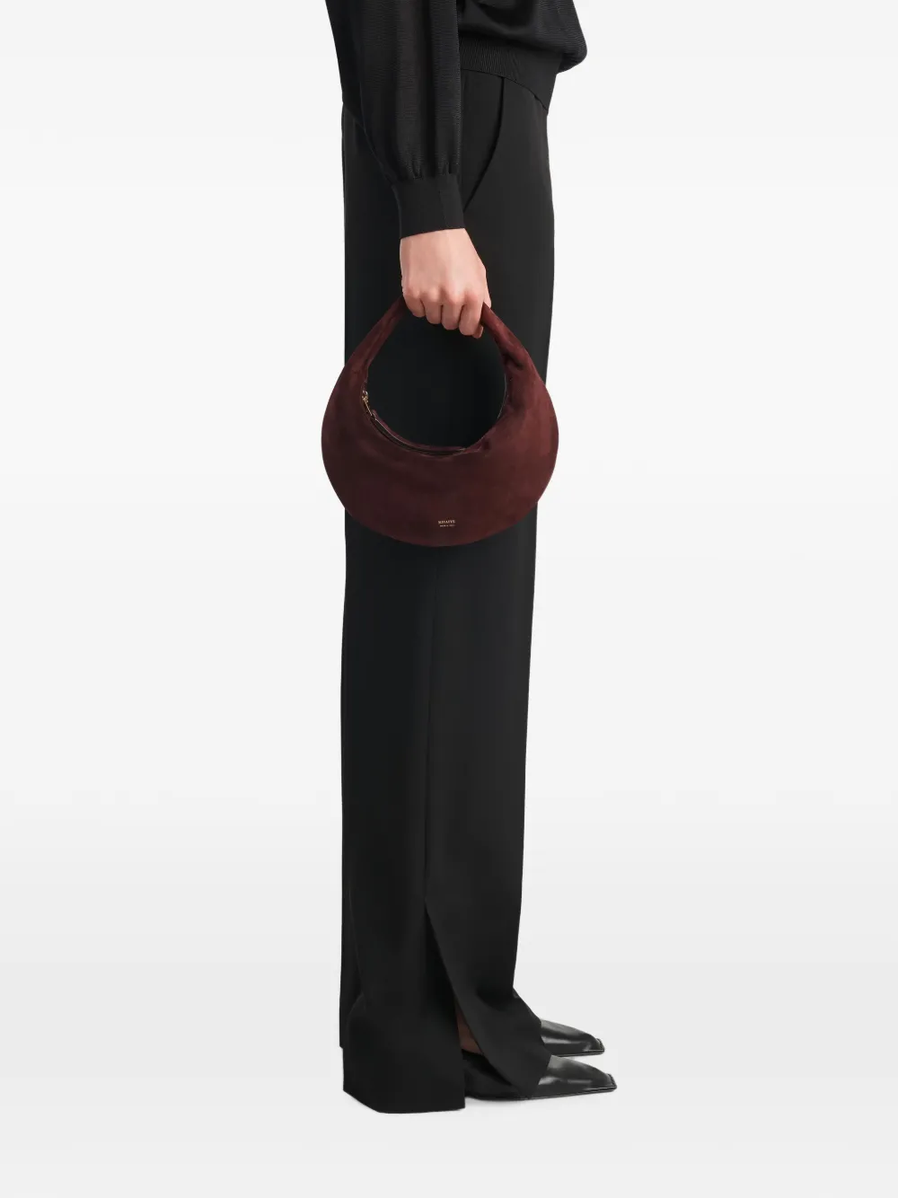 KHAITE Olivia mini-tas Paars