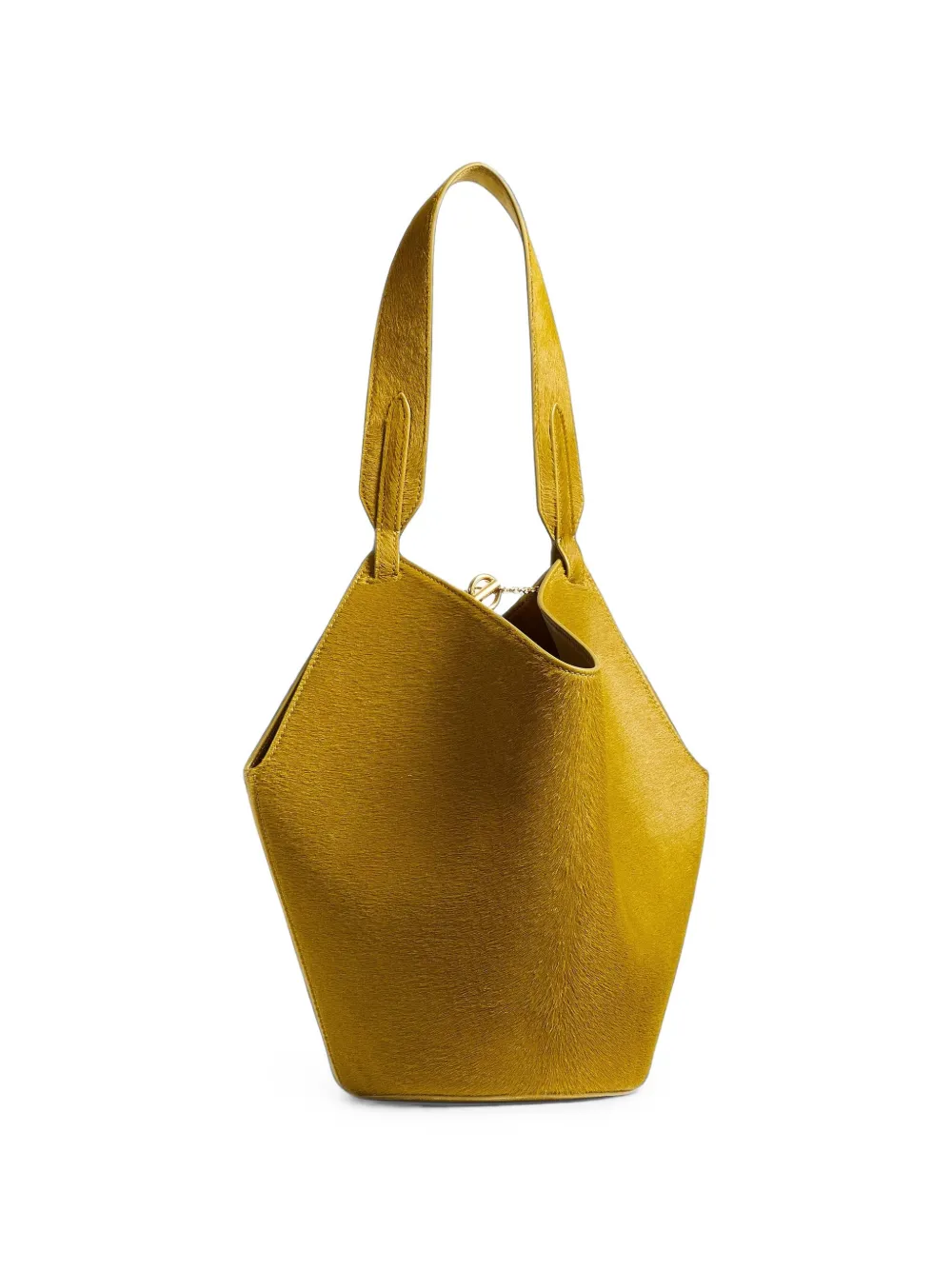 KHAITE Lotus kleine shopper Groen