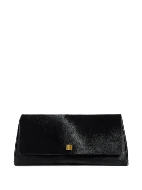 KHAITE Audrey leather clutch bag
