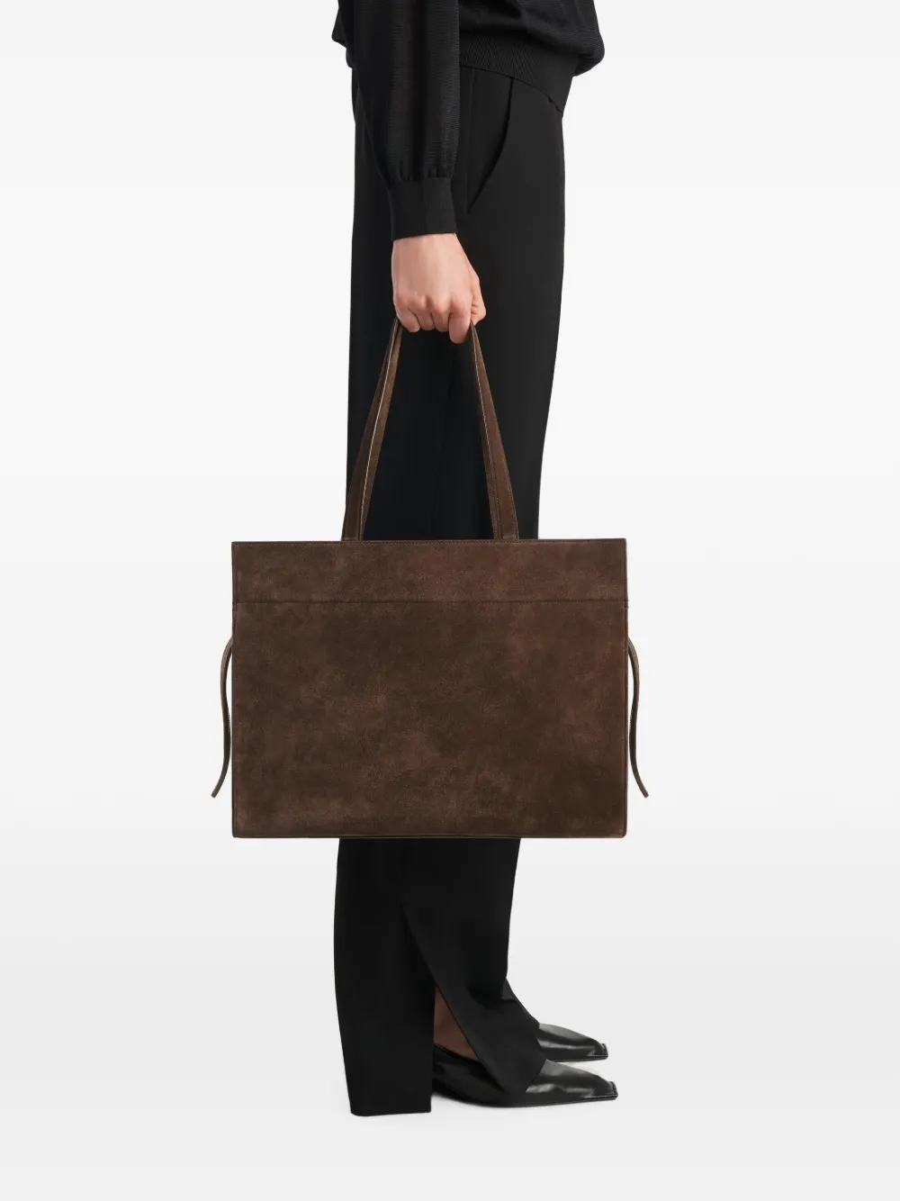 KHAITE Crosby tas Bruin