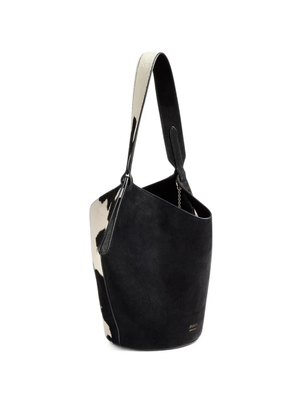 KHAITE Lotus kleine shopper Wit