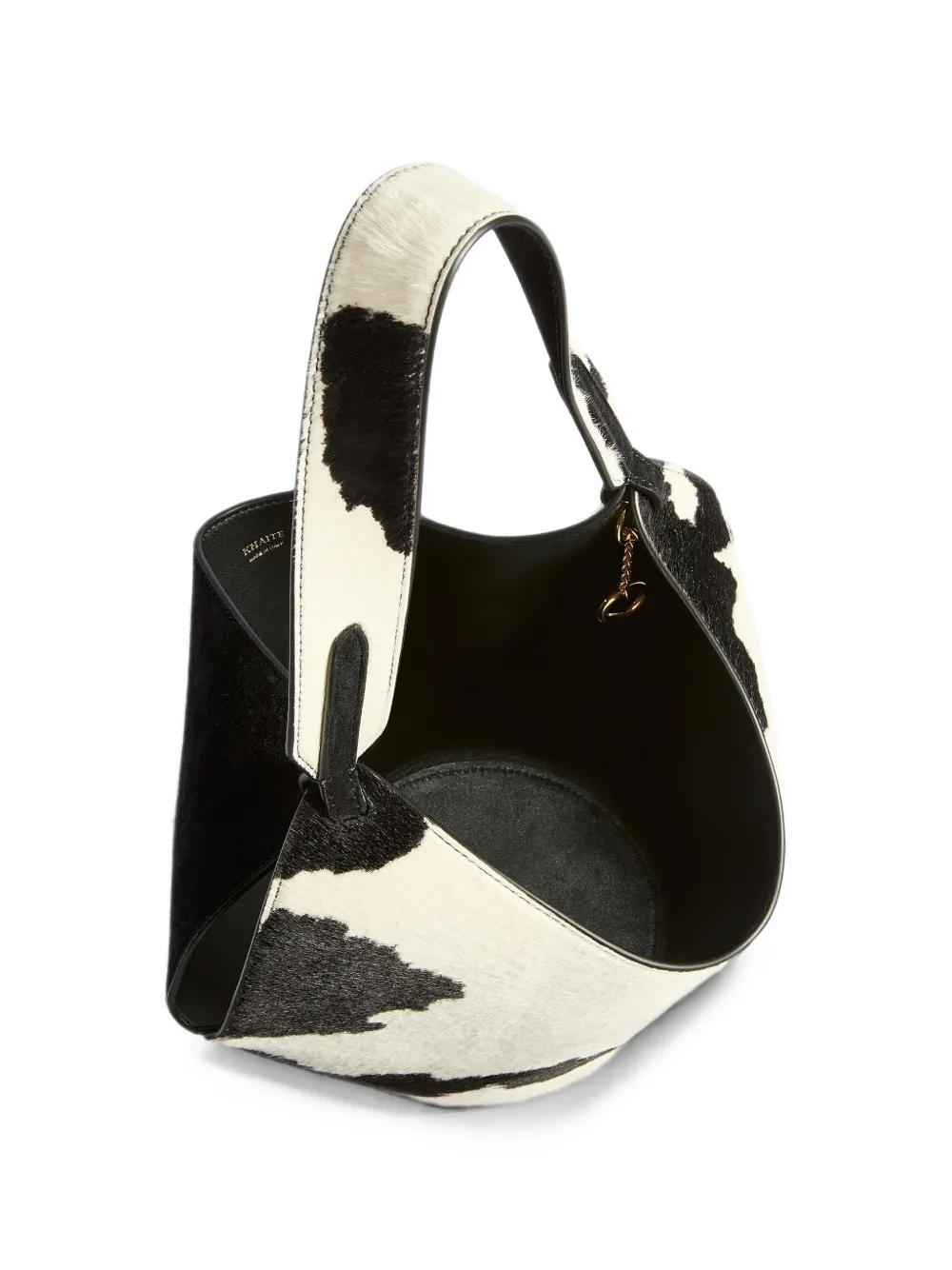 KHAITE Lotus kleine shopper Wit