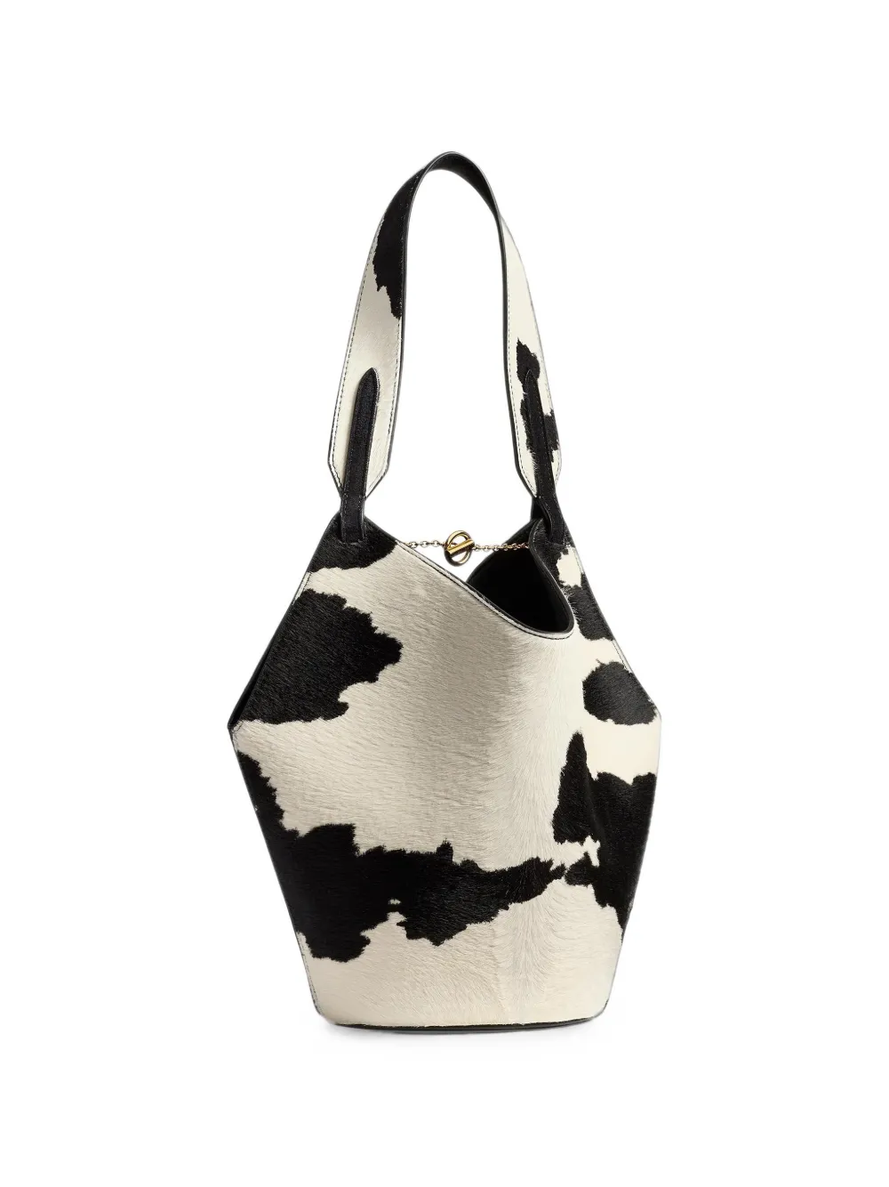 KHAITE Lotus kleine shopper Wit