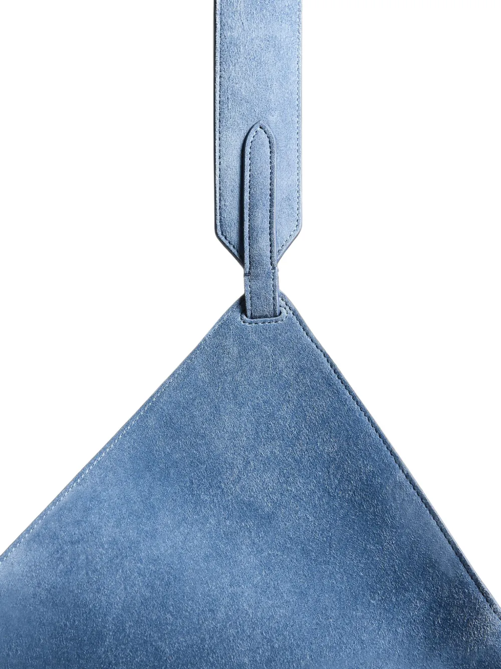 KHAITE Lotus kleine shopper Blauw