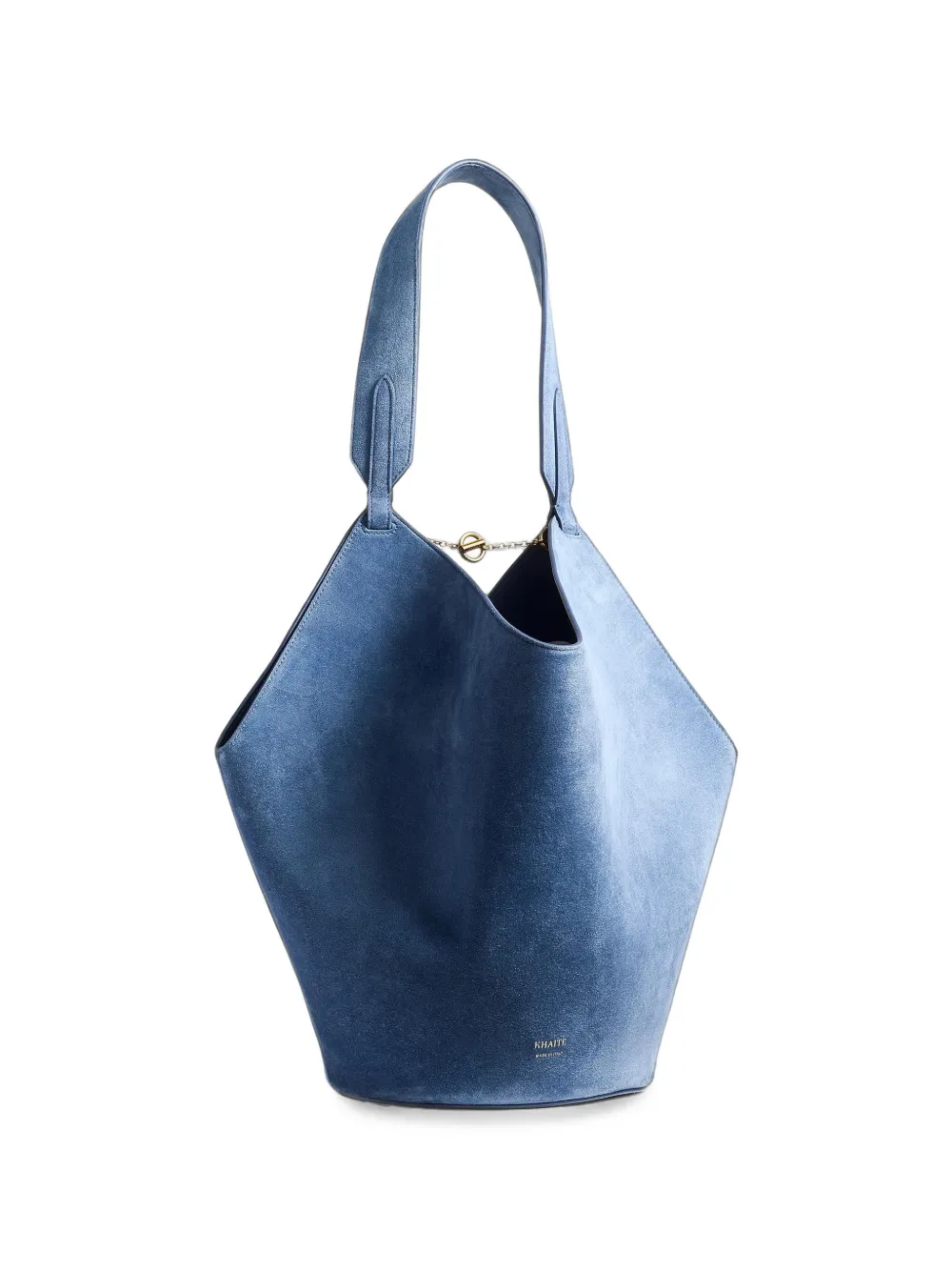 KHAITE Borsa tote Lotus piccola - Blu