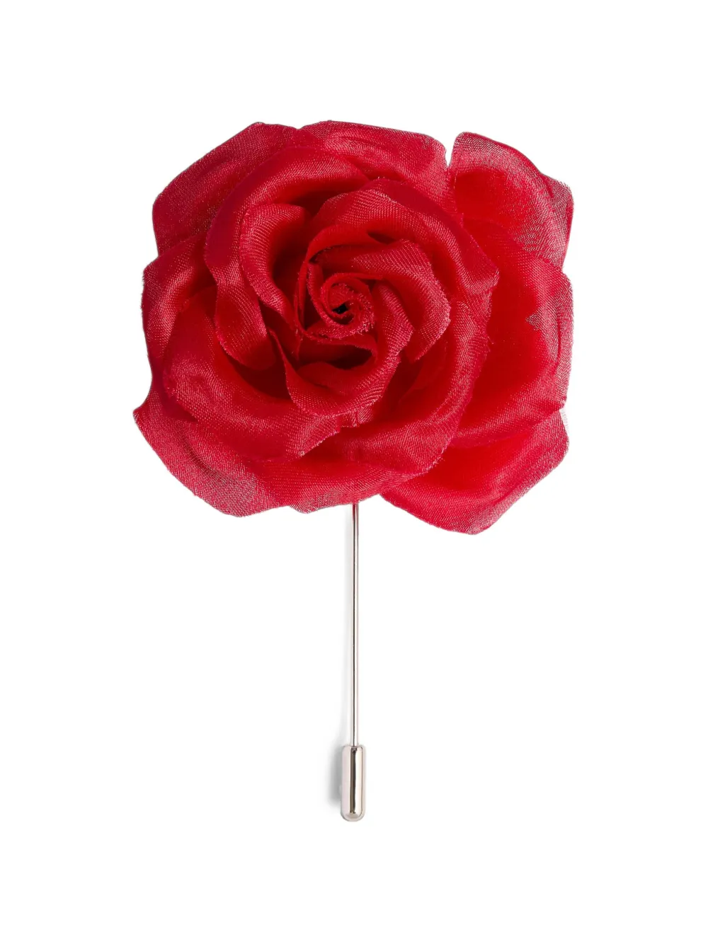 KHAITE Frankie Brosche mit Blumen - Rot