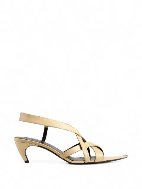 KHAITE Sadie kitten heel sandals