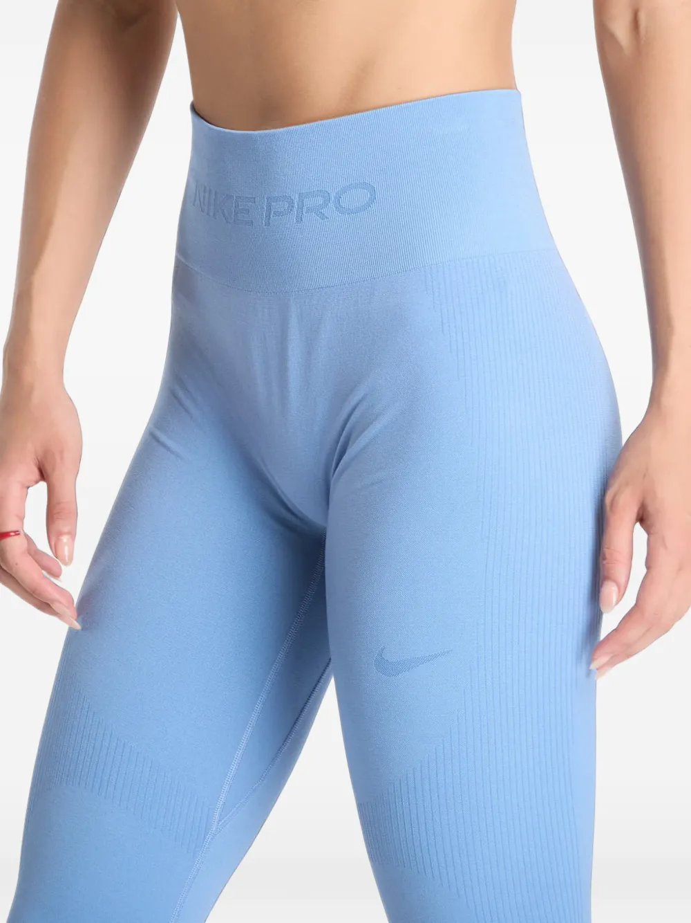 Nike Pro seamless leggings Blauw
