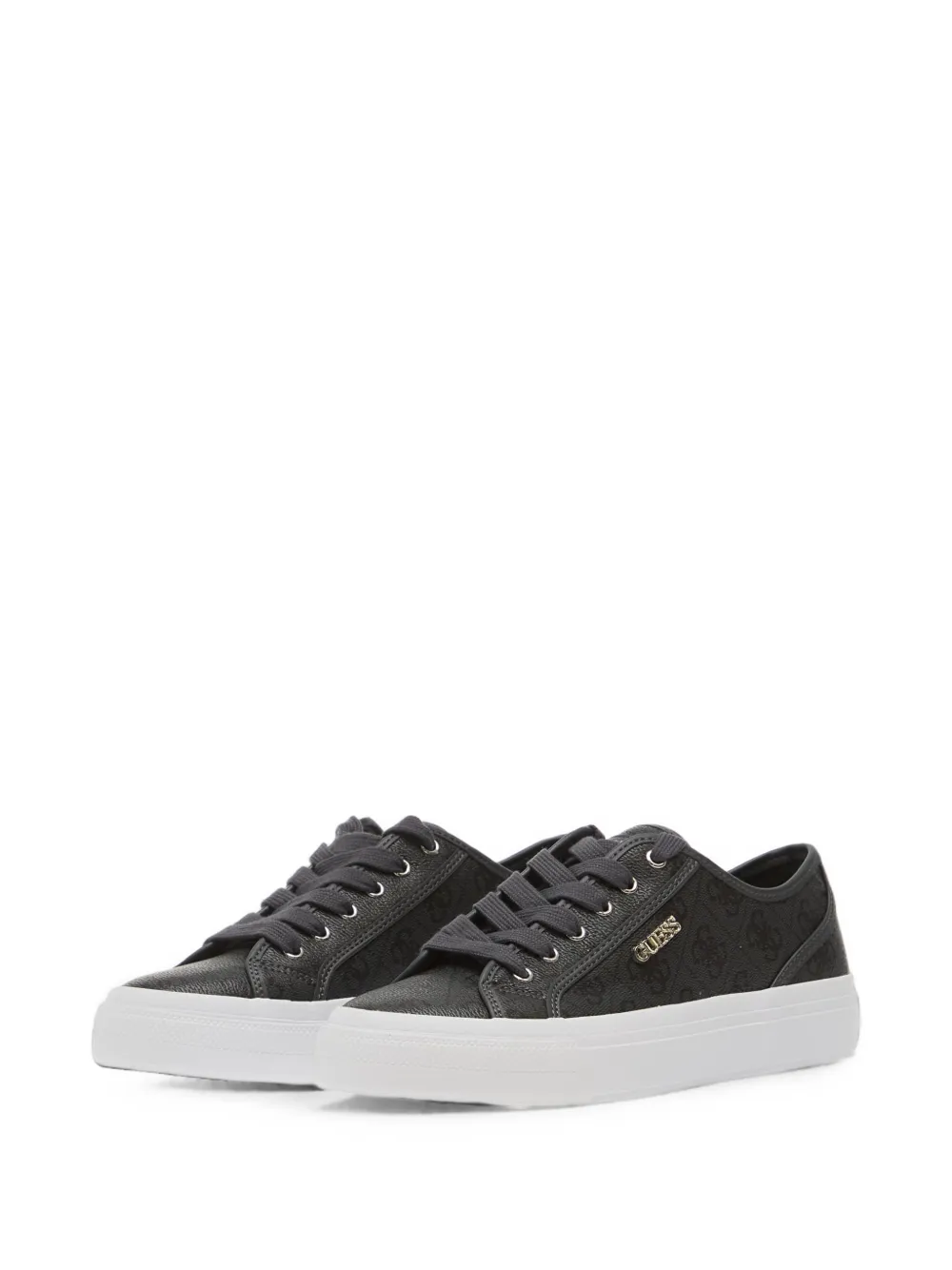 GUESS USA Jelexa logo-print sneakers Zwart