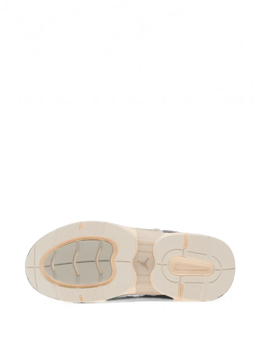 Jordan Trunner panelled cage-detail sneakers Grijs