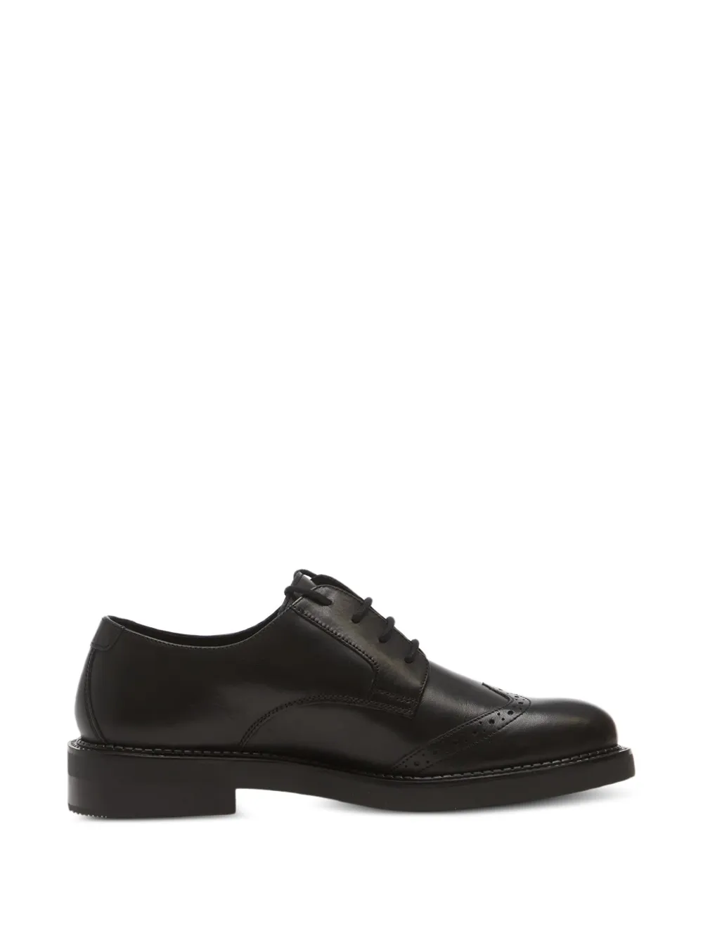 Geox Serilda brogue-detail leather derby shoes