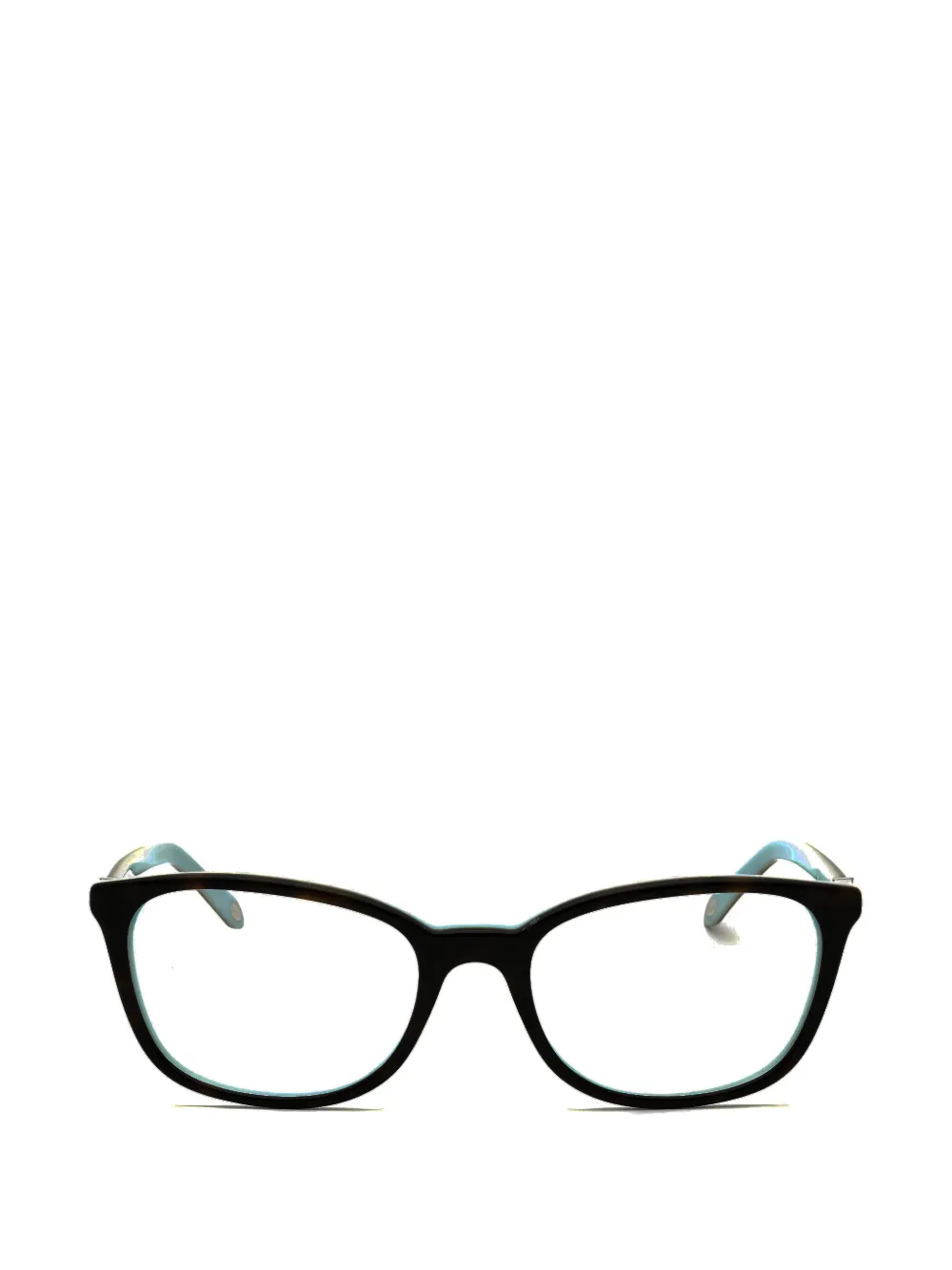 Tiffany & Co. tortoiseshell-effect rectangle-frame glasses