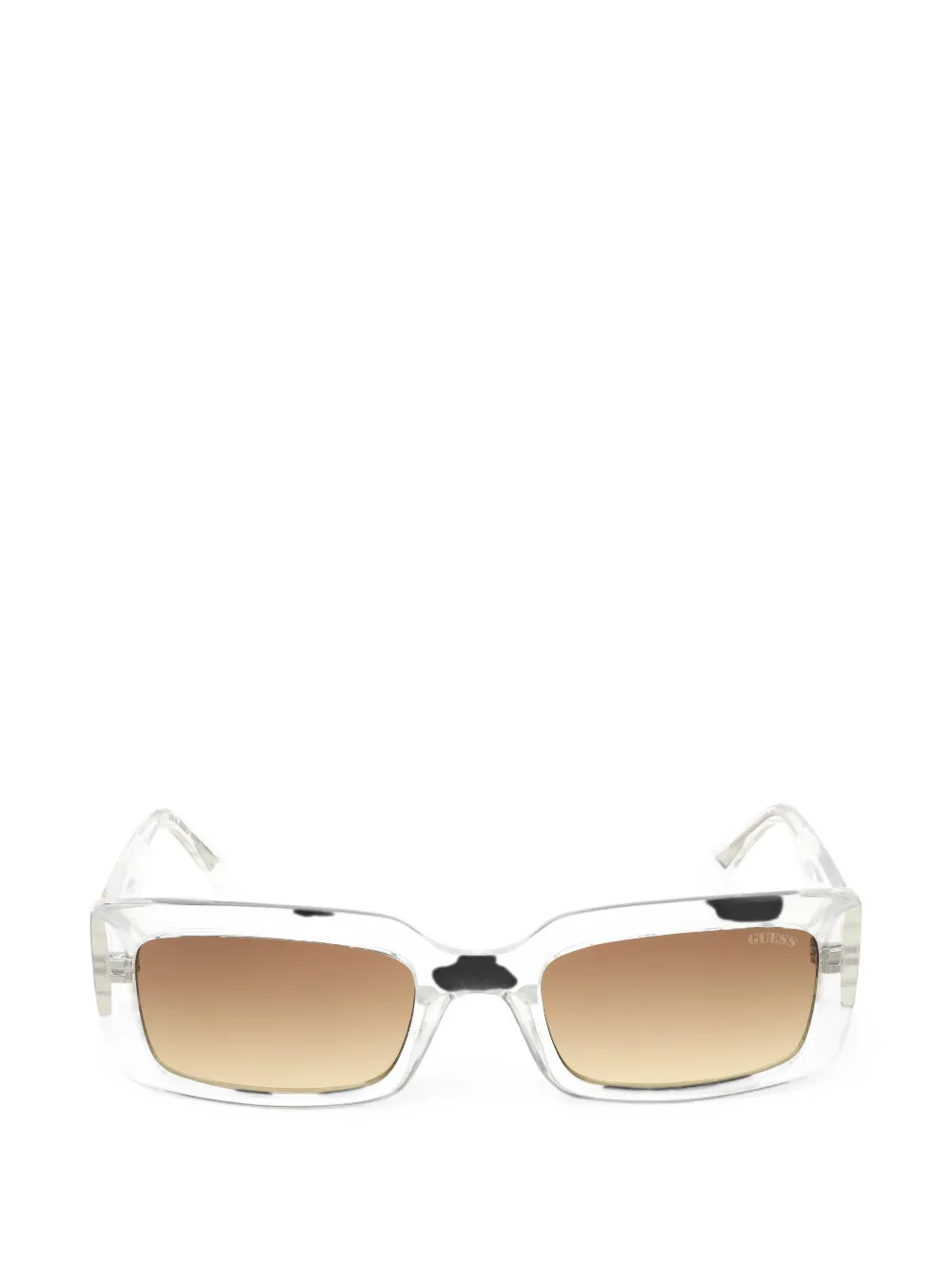 GUESS USA rectangle-frame sunglasses - Bianco