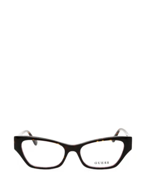 GUESS USA tortoiseshell-effect cat-eye glasses