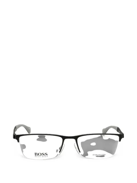 BOSS rectangle-frame glasses