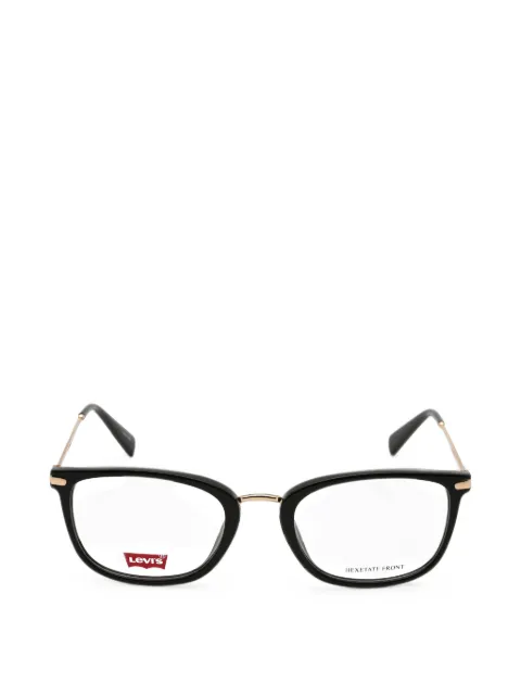 Levi's rectangle-frame glasses