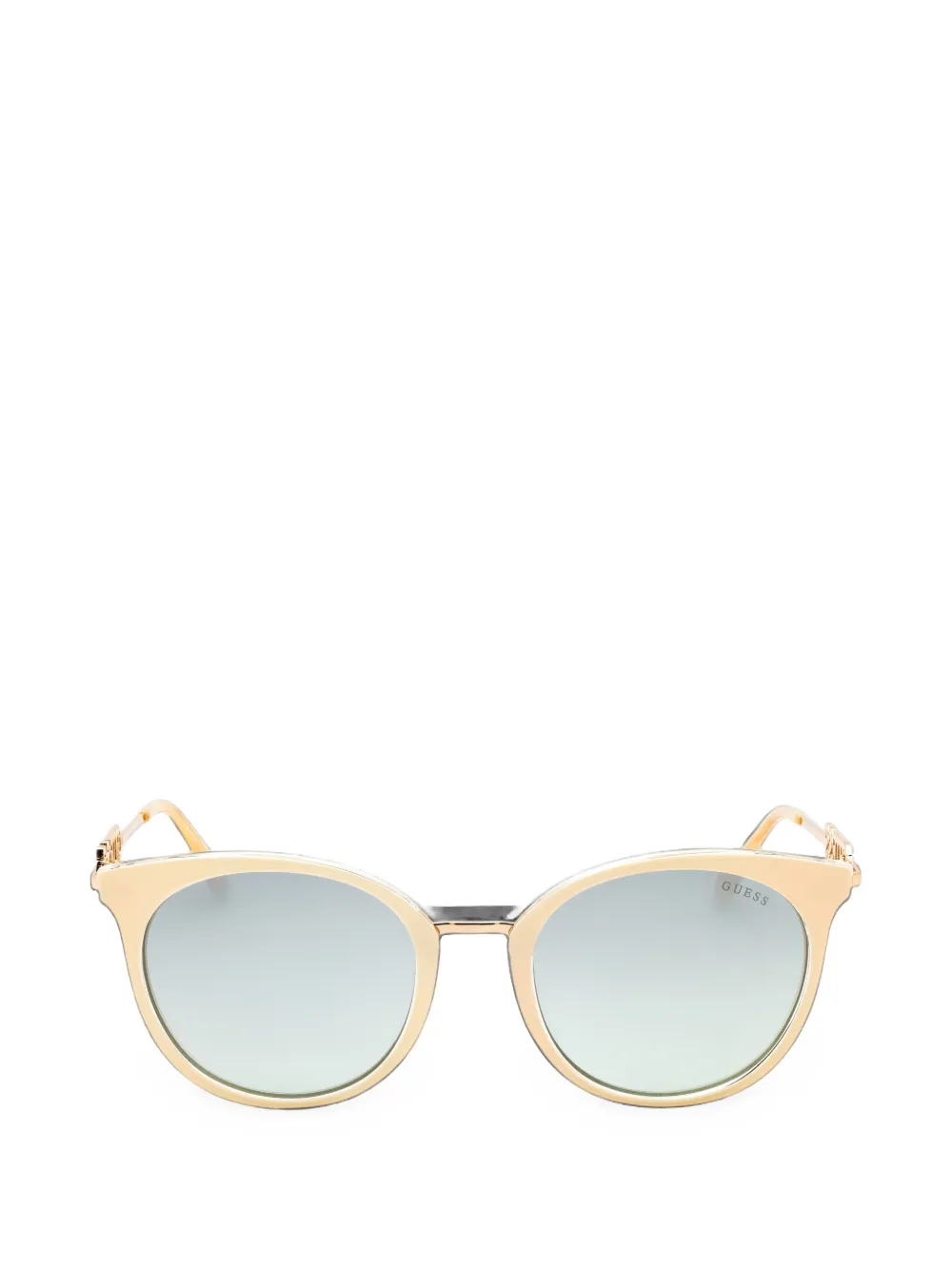 GUESS USA round-frame logo-arm sunglasses · 52