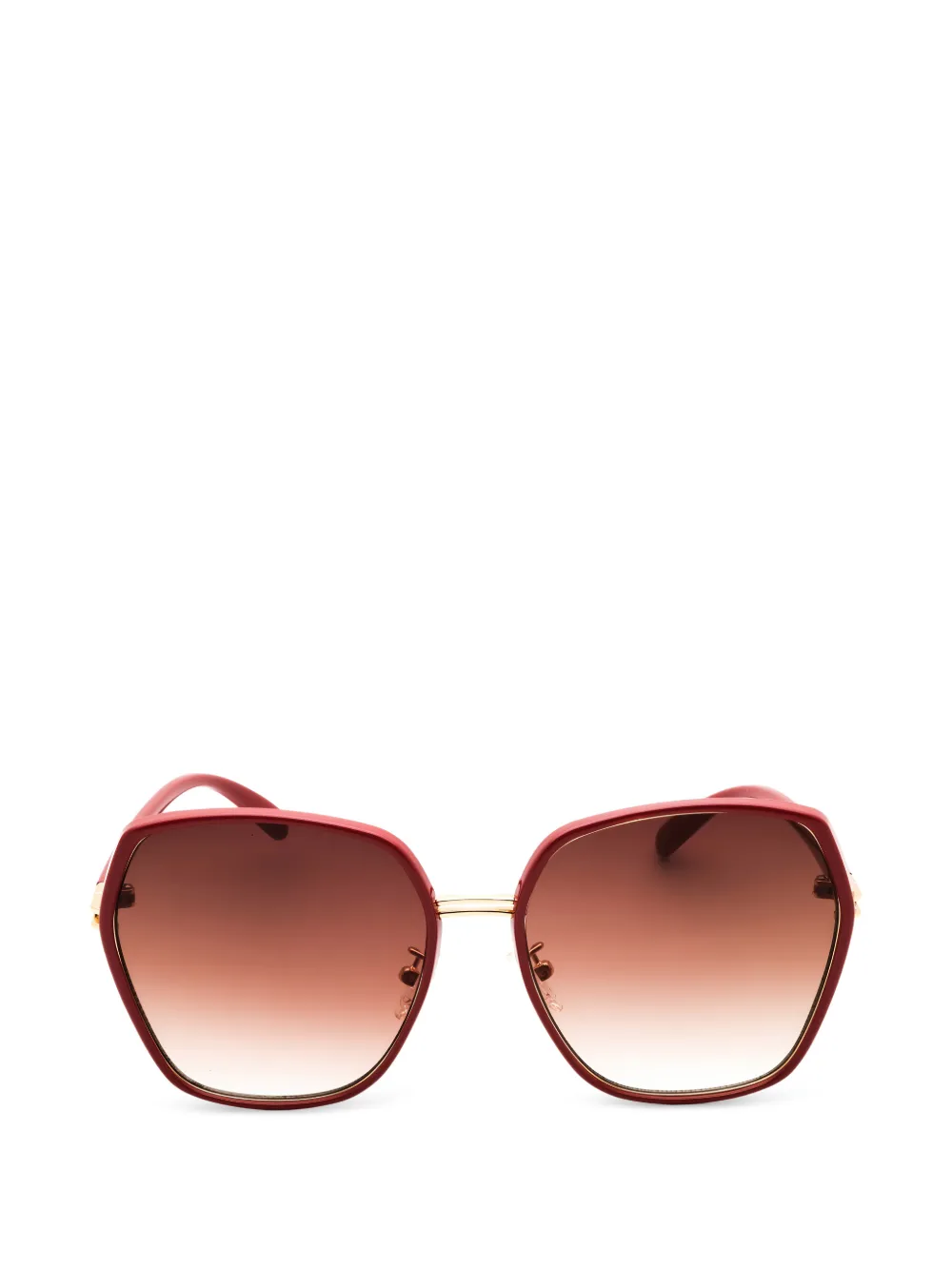 GUESS EYEWEAR geometric-frame sunglasses