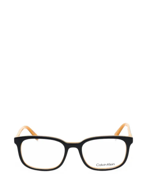 Calvin Klein rectangle-frame glasses