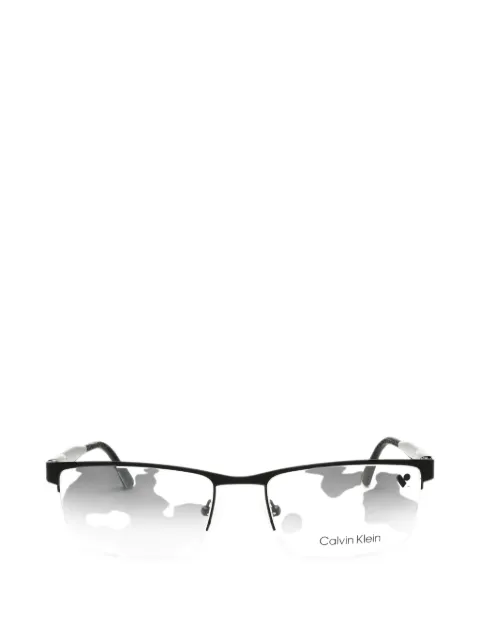 Calvin Klein rectangle-frame glasses