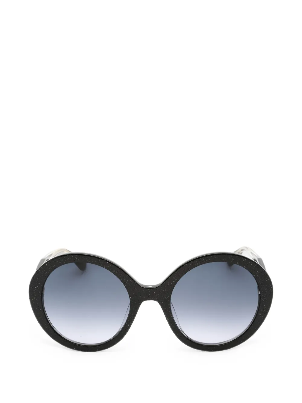 Kate Spade Zya glitter-effect round-frame sunglasses