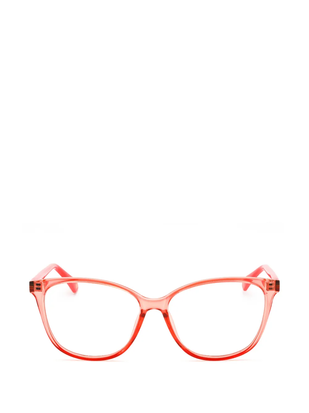 Polaroid rectangle-frame glasses