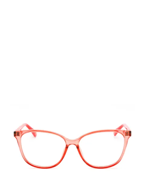 Polaroid rectangle-frame glasses