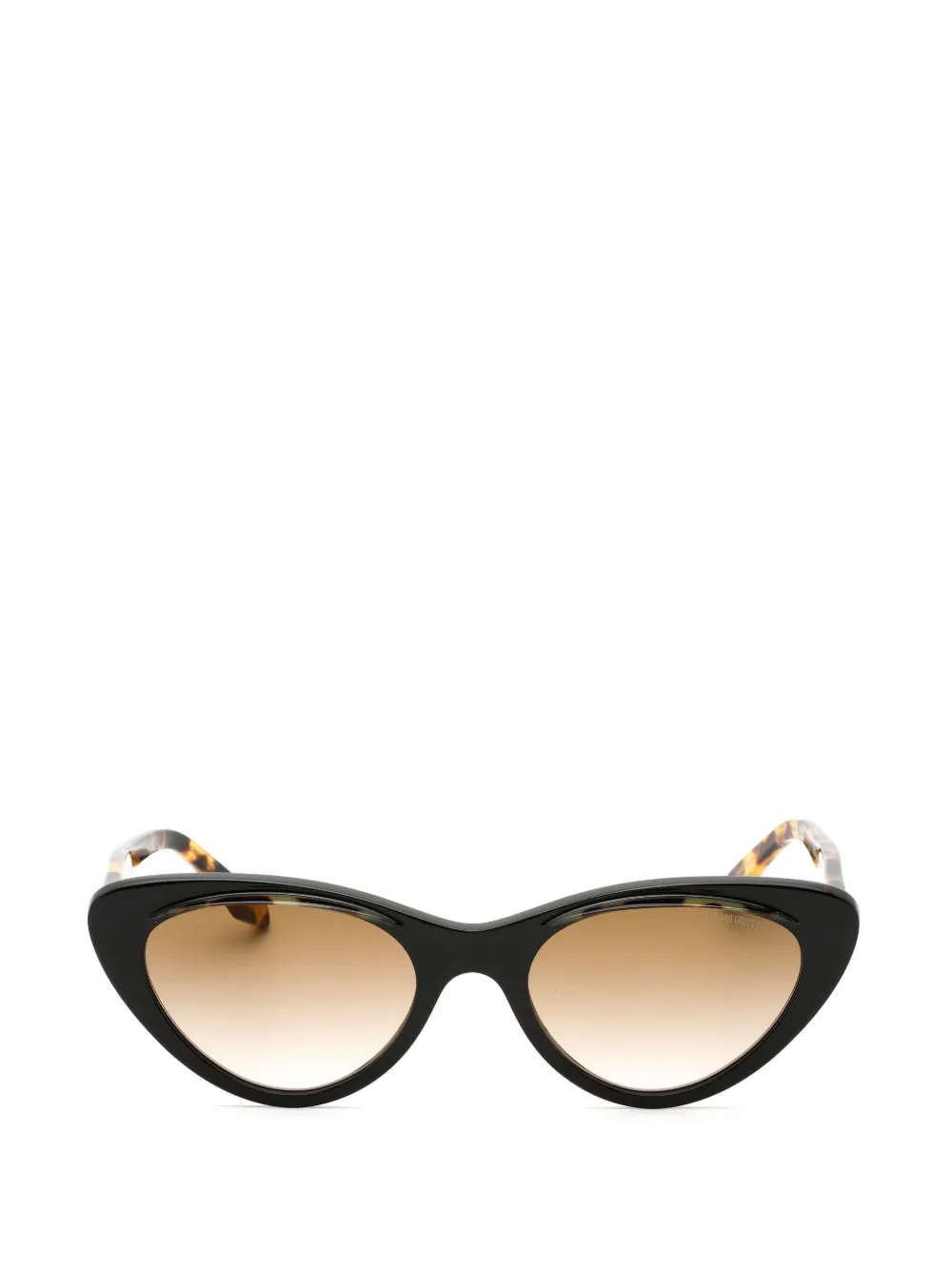 Cutler & Gross cat-eye sunglasses Zwart