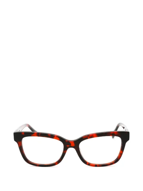 Gant tortoiseshell-effect rectangle-frame glasses