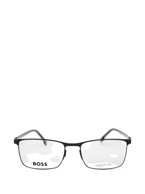 BOSS rectangle-frame glasses