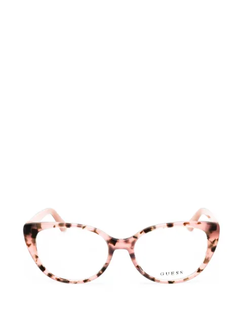 GUESS USA tortoiseshell-effect cat-eye glasses